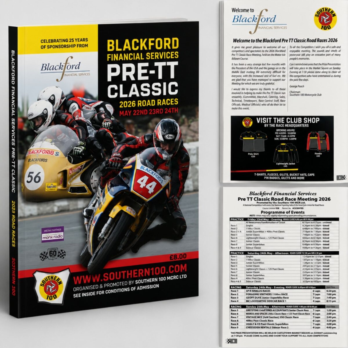 Pre-TT Programme Pre-TT Programme